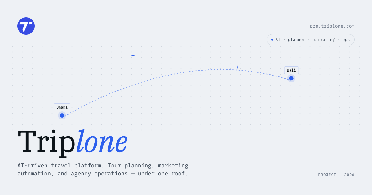 Triplone, AI travel platform